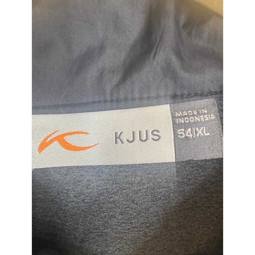 KJUS Men Radiation Jacket MG15-L11 Dark Gray Full Zip Lightweight Golf XL 54 - Picture 4 of 11